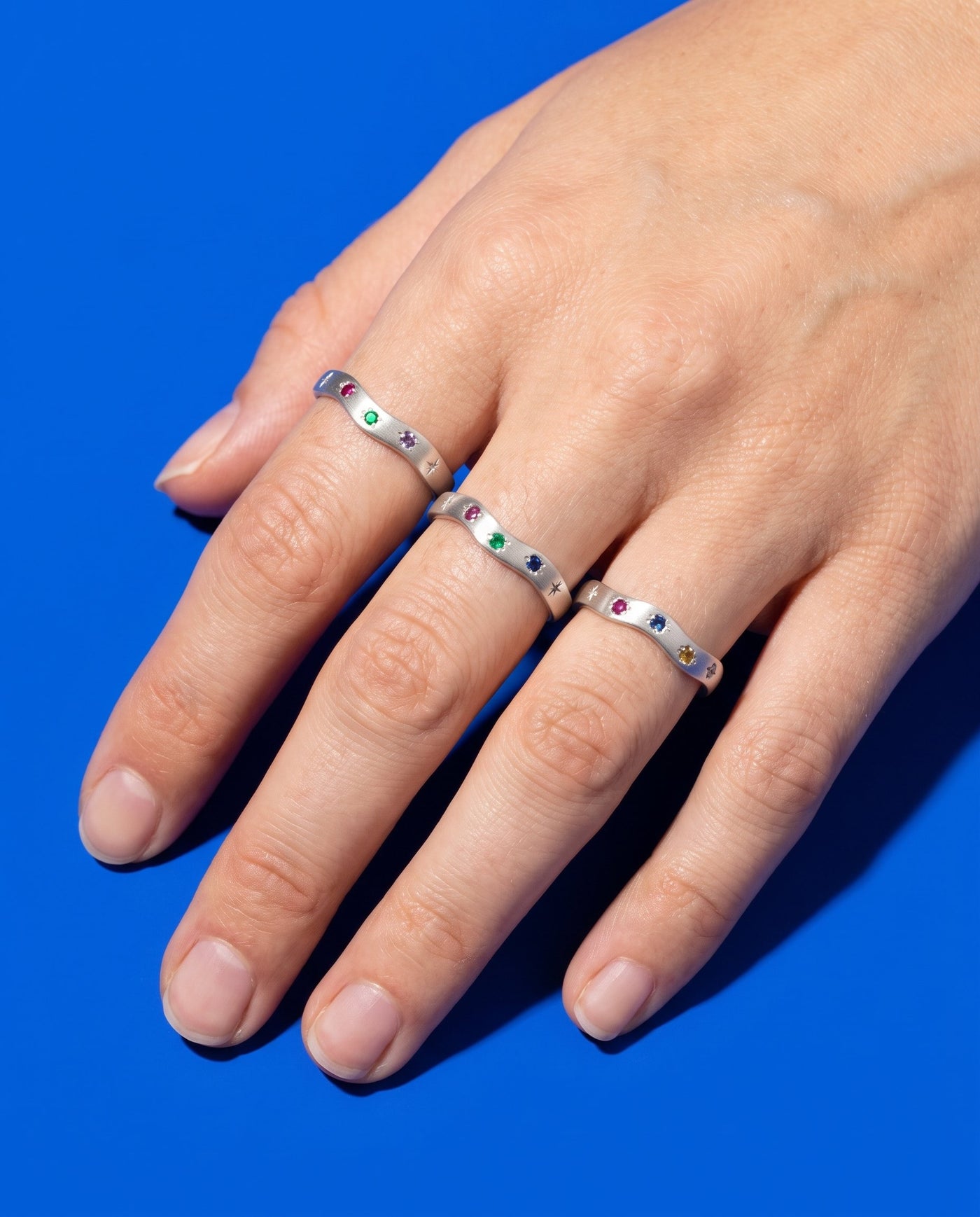 Bague portée